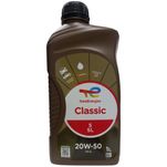 Óleo Lubrificante do Motor Total Classic 20W50 API SL Mineral 1L