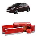 Kit Filtros Wega  Citroen C3 e C4 Cactus Peugeot 208 e 2008