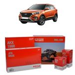 Kit Filtros Wega  Hyundai Creta 2.0 16V Flex 2021 Até 2024